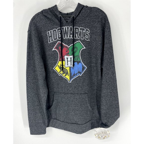 Harry Potter Hogwarts Hoodie with Crest - Picture 1 of 3